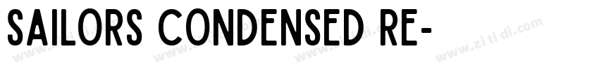 Sailors Condensed Re字体转换
